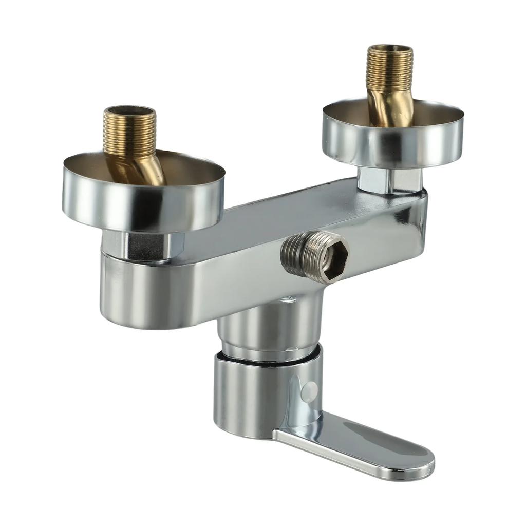 Elegant Shower Zinc Alloy Faucet Bathroom Faucet Abrasion Resistant Cartridge Compact Size Elegant Bathroom Decor