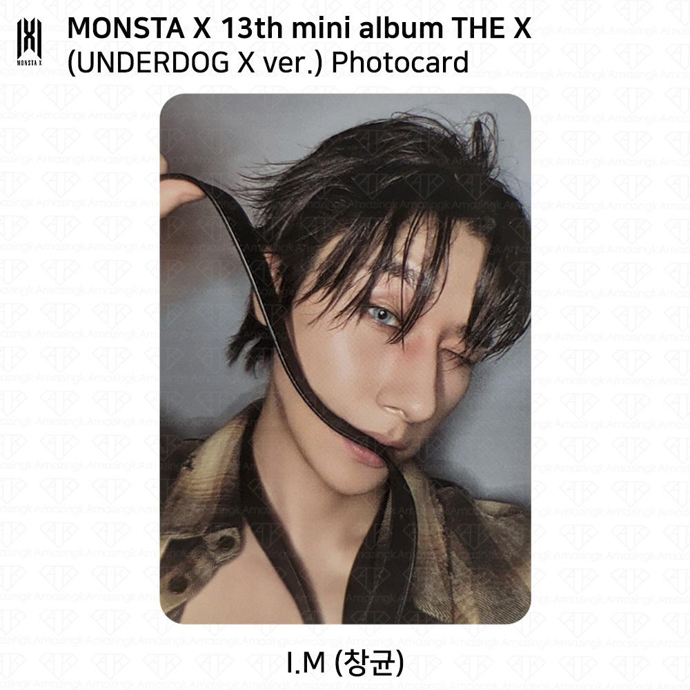 Monsta X The 13th Mini Album THE X Photobook Ver Underdog Ver Official Photocard