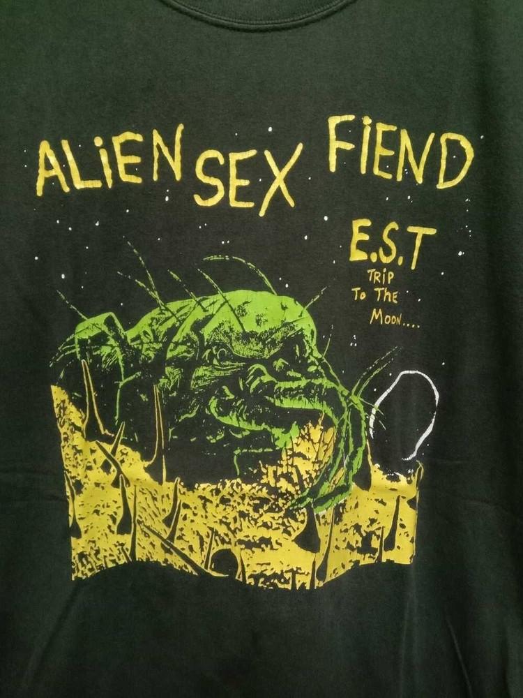 Vintage Alien Sex Fiend Black Cotton All size S-5XL Gift For Fans T-shirt DS52 Unisex T-Shirt S
