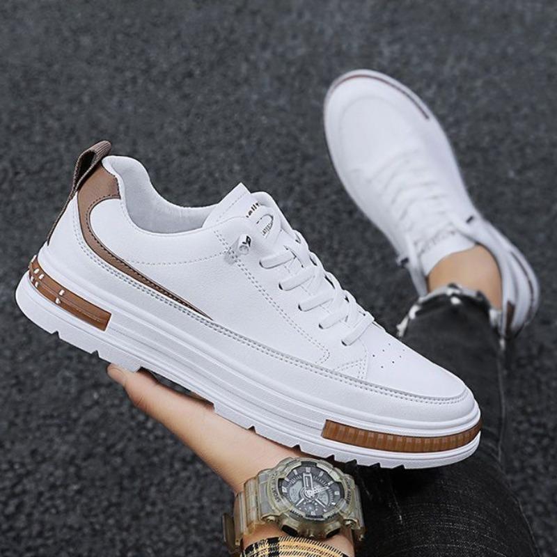 Men Casual Skateboard Shoes Spring Breathable Wear-resistant Sneakers Work Safty Shoe Fashion Youth Running Shoes Zapatos Hombre