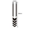 Motorcycle Fender Stickers Reflective Arrow Stripe Scooter Motorbike Fender Decal Mudguard Sticker Universal Waterproof Oilproof