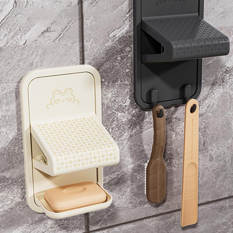 Bathroom Shower Foot Rest Shaving Leg Step Aid Grip Holder Pedal Step Suction Cup Non Slip Foot Pedal Wash Feet Accessories