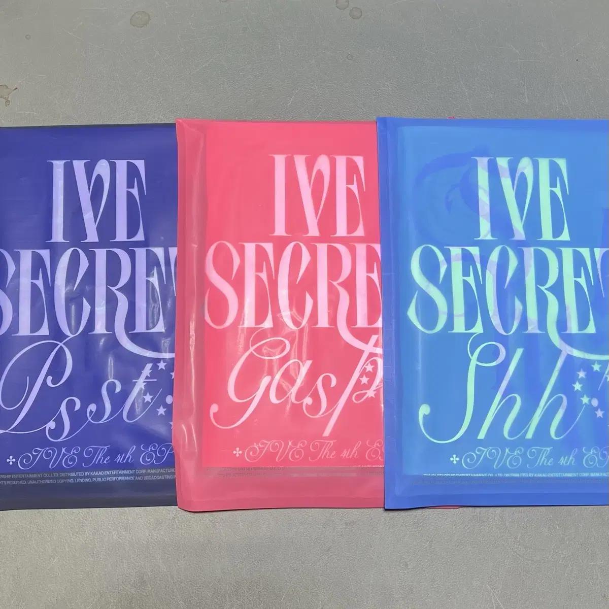 

In-kind Ive Secret Sealed Album Set