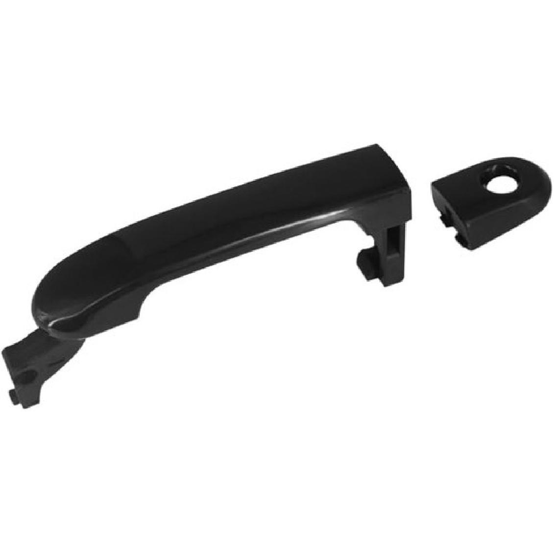 Door Handle with Keyhole Fits for 2007-2011 Versa 2007-2012 Tiida Black