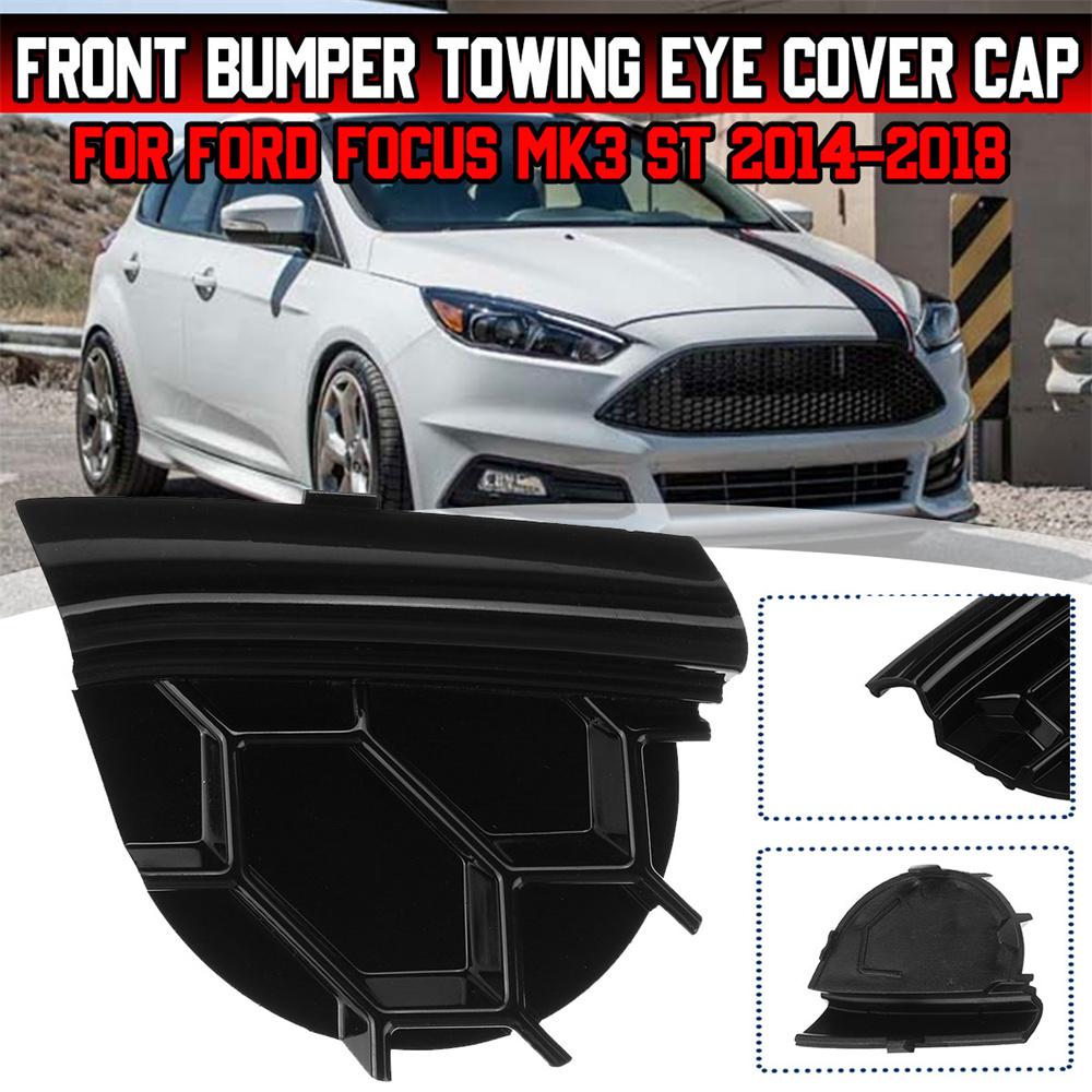 Front Bumper Towing Cover Black For Ford Focus Mk3 ST 2014-2018 1880230