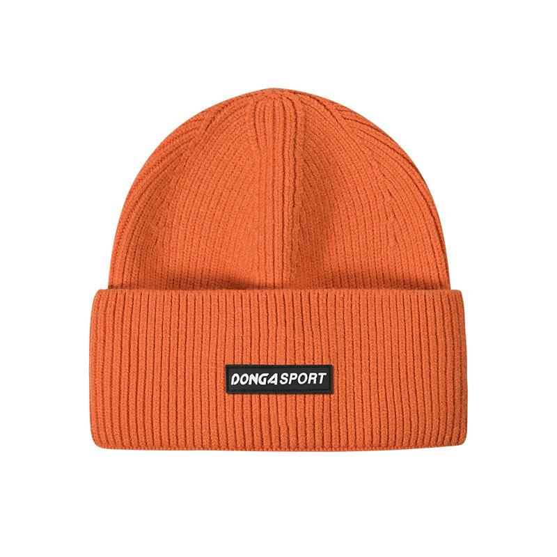 High-quality winter trendy brand big head circumference knitted hat bag head cold hat warm wool hat female winter shows small face