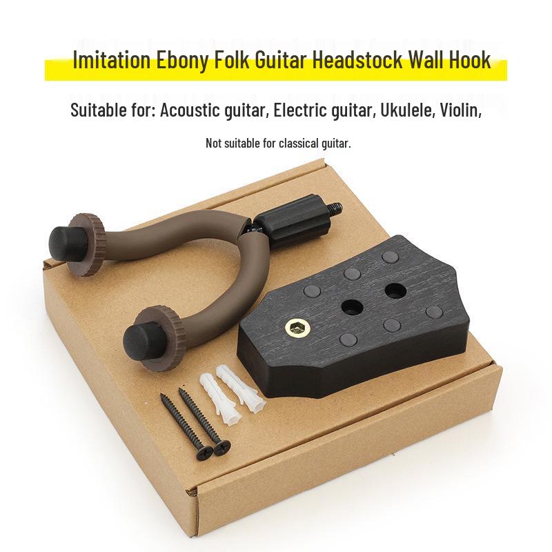 Creative Wood Guitar, Ukulele, Violin Wall Hanger & Display Stand