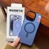 Electroplating IMD Magnetic Case Suitable for IPhone16 Wireless Charging 15 Mobile Phone Case Apple 13/14 Protection Case