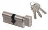 Nickel Cylinder Lock Insert 3035 Mm with Knob