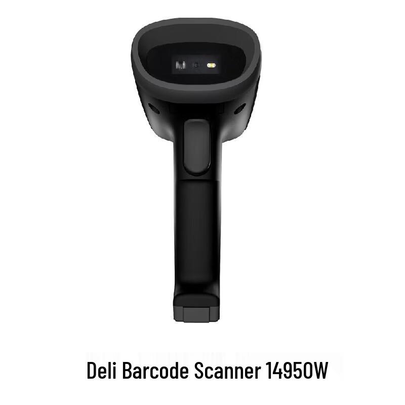 Deli High-Precision Wireless Barcode Scanner