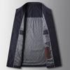 Men's Jacket Spring and Autumn Lapel Shirt Version Top Middle-aged and Young Light Luxury Business Casual Jacket Men's Clothing