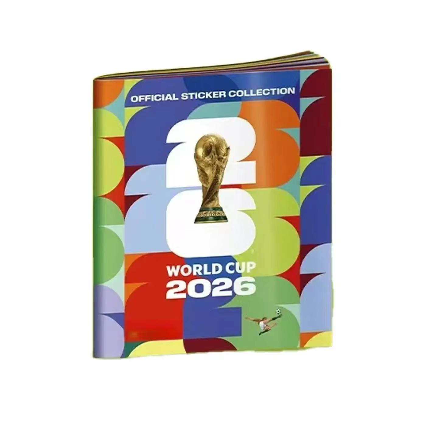 2026 Panini World Cup Stickers Sticker Album Global Version Football Trading Cards Stickers World Cup Collection Gift