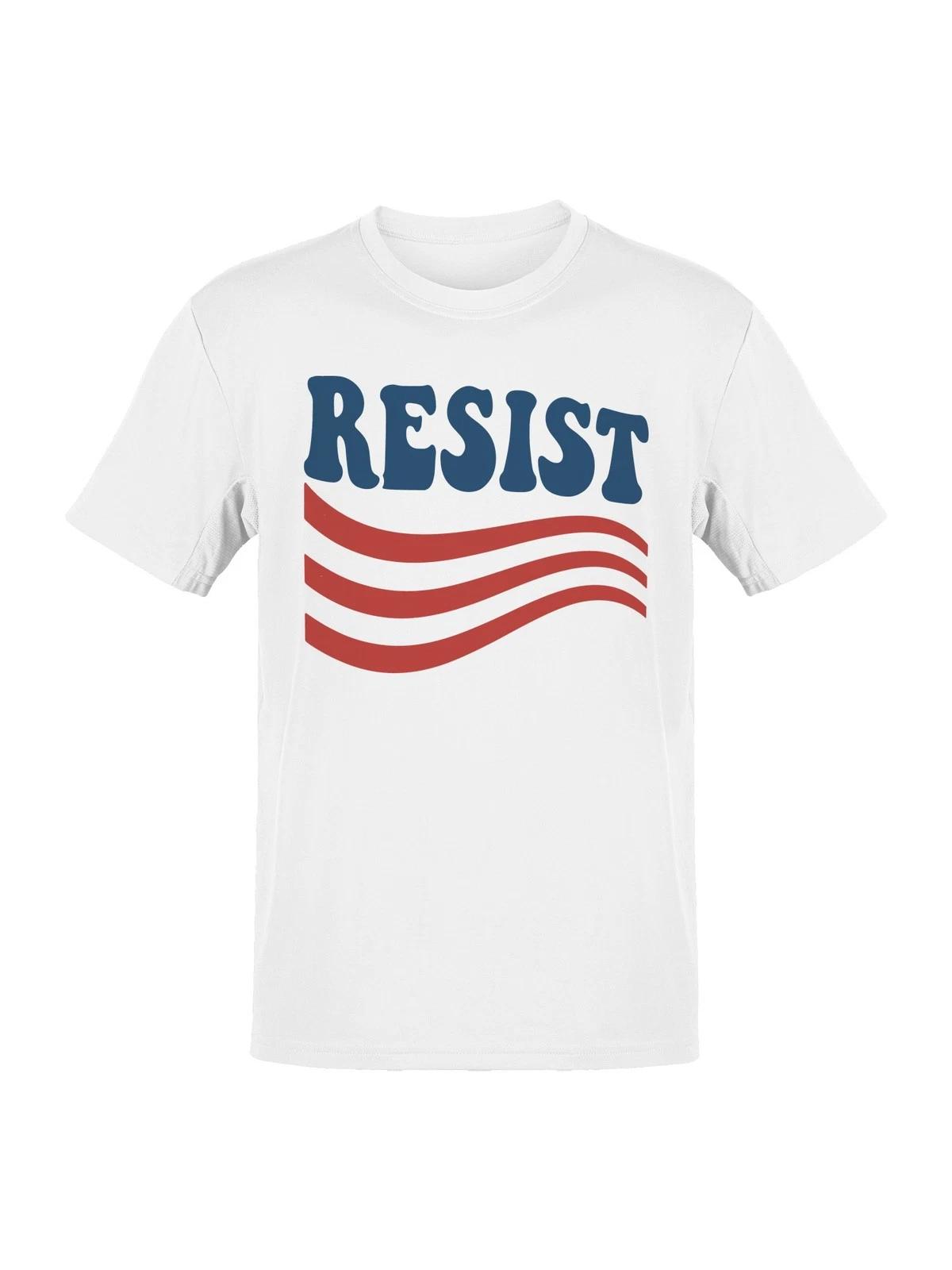 Resist with Empowering Waves Men s T-shirt 3XL