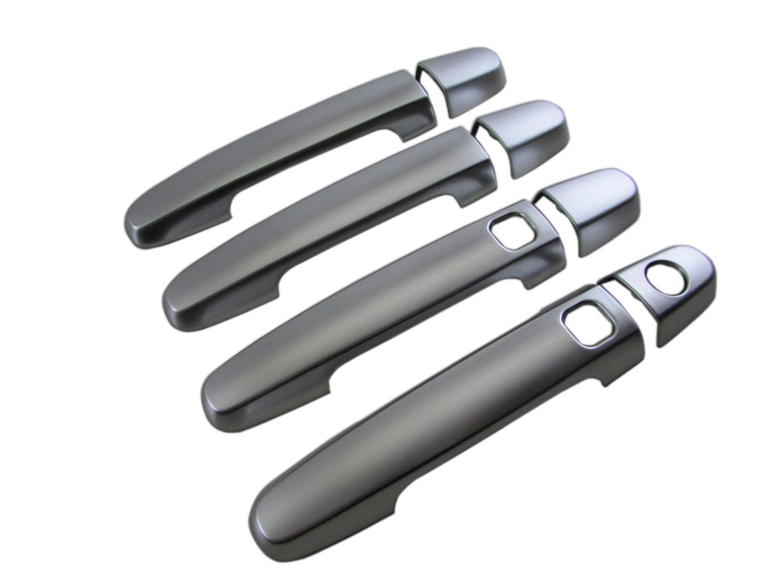 

BRIGHTZ Door Handle Satin for Toyota Vigo Cover, Silver, J200G/J210G [DHC-NOBU-389] (Part Number 29003)