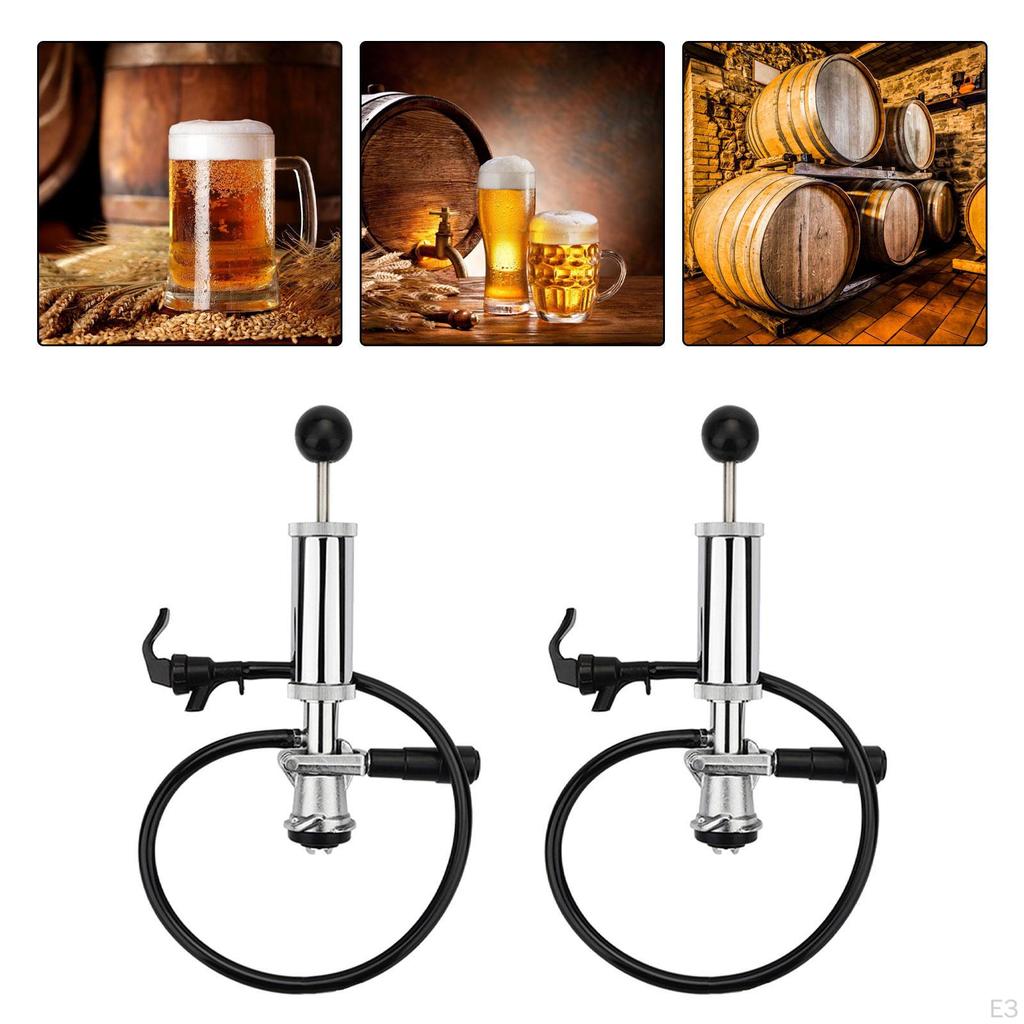 Rubinetti Set Pompa Tipo S Attrezzatura per Birrificazione Rubinetto Birra Multiuso Erogazione per Bancone