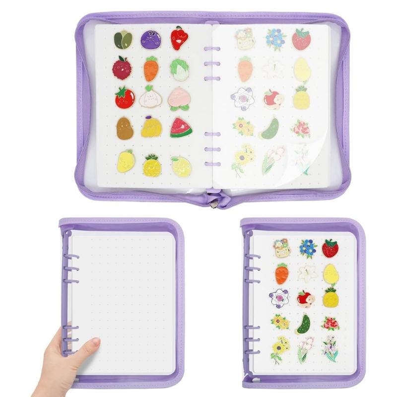 Tear Resistant Felt Storage Solution Preserving Delicate Awards With Space Efficient Compact Design Pin Showcase Book