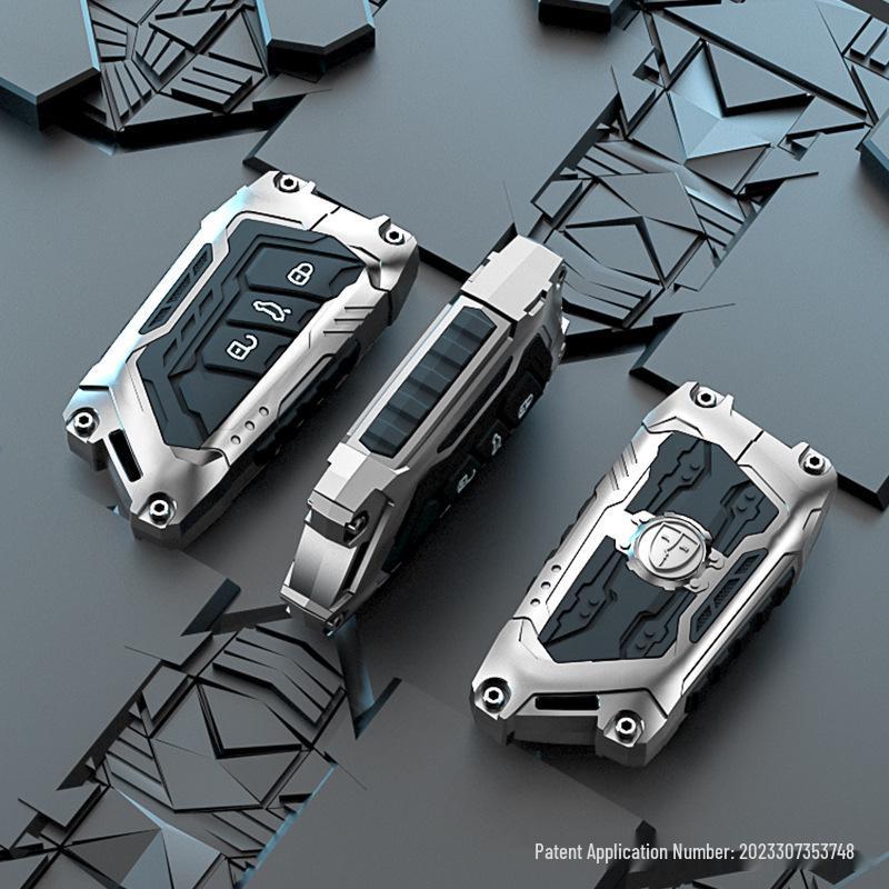 Mecha Style Key Case for Volkswagen Sagitar/Passat/Lavida - 2024 New Year Gift