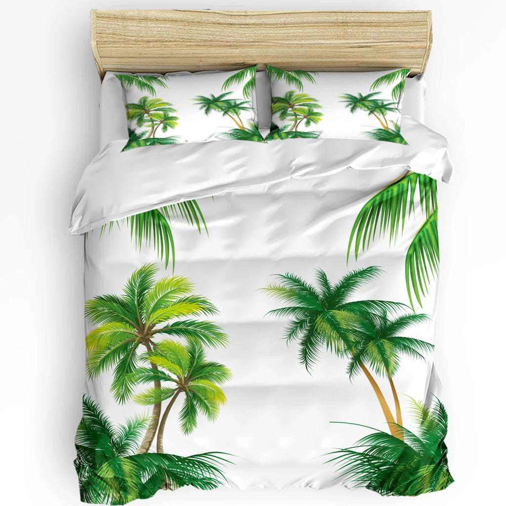 Autumn Plant Tree Leaves Duvet Cover With Pillow Case Custom Comforter 3pcs Bedding Set Quilt Cover Double Bed Home Textile