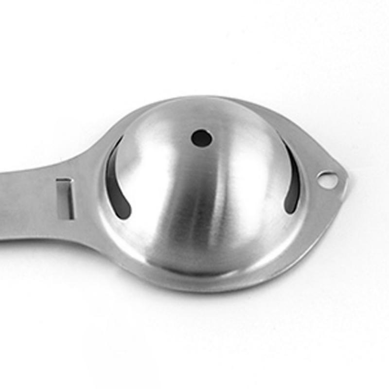 Egg White Separator Stainless Steel Tools Eggs Yolk Filter Gadgets Kitchen Accessories Separating Funnel Spoon Divider Utensils