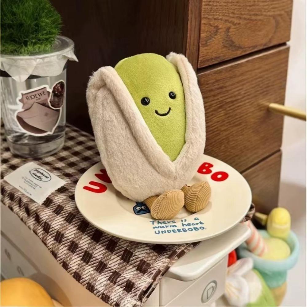 JC Sommer neues lustiges Pistazienpuppe Plüschtier He Ruixiu Pistaziennuss Serie Ornament