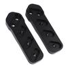 Passenger Floorboard Relocate Kit Adjustable Aluminum Black Powder Coating 41‑425 for Spyder RT 2020 Onwards