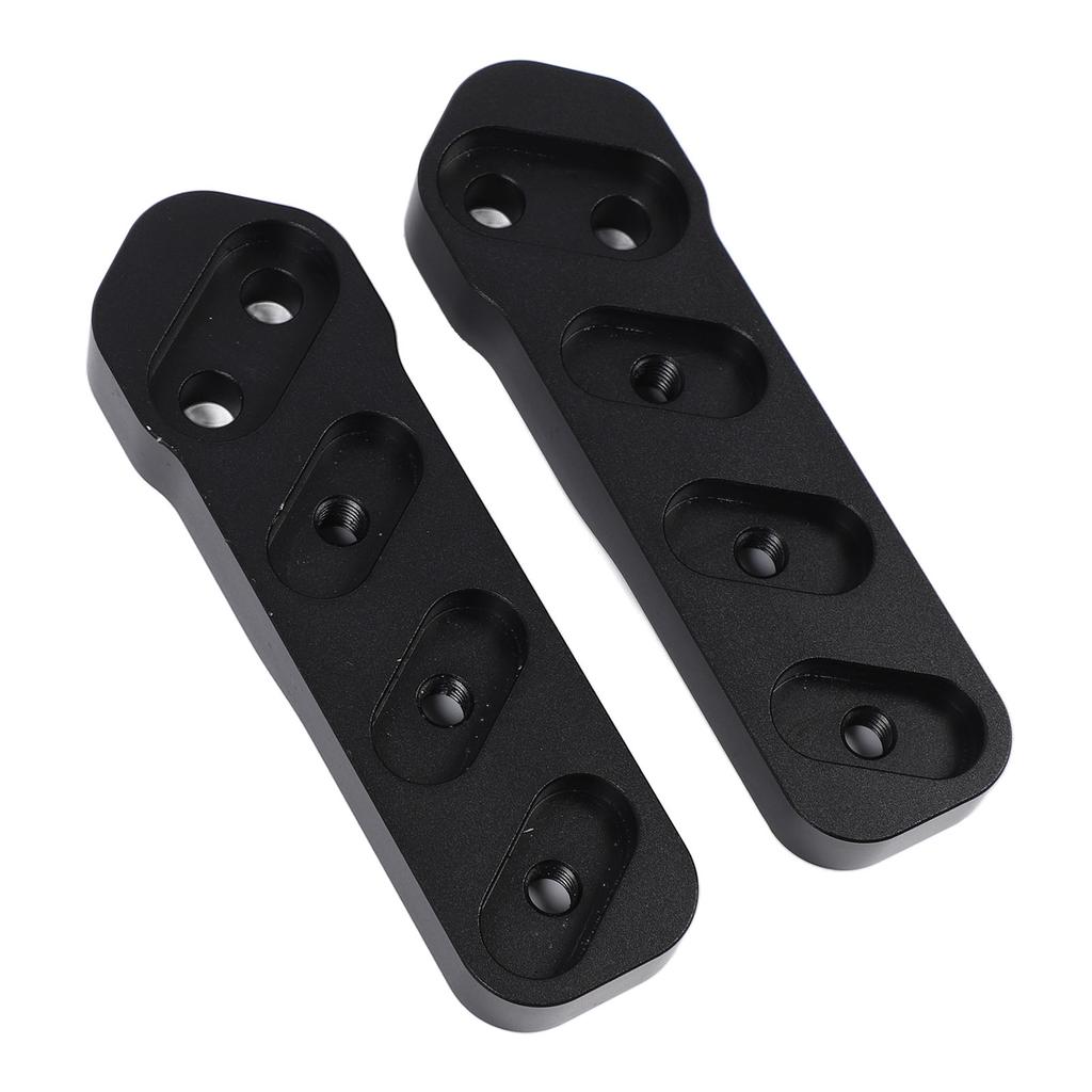 Passenger Floorboard Relocate Kit Adjustable Aluminum Black Powder Coating 41‑425 for Spyder RT 2020 Onwards