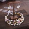 Zinc Zinc Alloy Princess Crowns Rhinestone Bride Tiaras Headband Bridal Jewelry  Girls