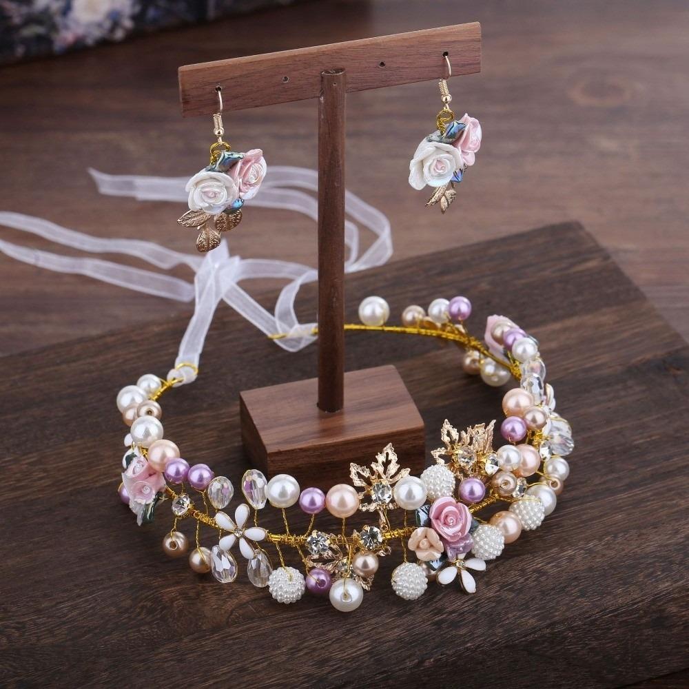 Zinc Zinc Alloy Princess Crowns Rhinestone Bride Tiaras Headband Bridal Jewelry  Girls