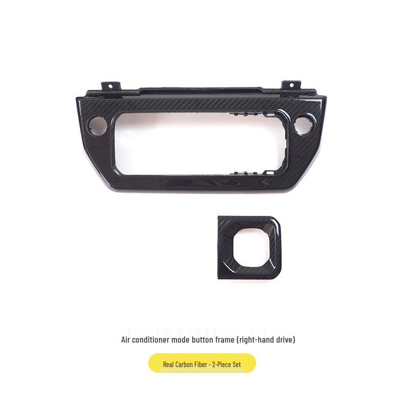 Land Rover Defender 20-22 Carbon Fiber AC Mode Button Frame 110/90 Interior Trim