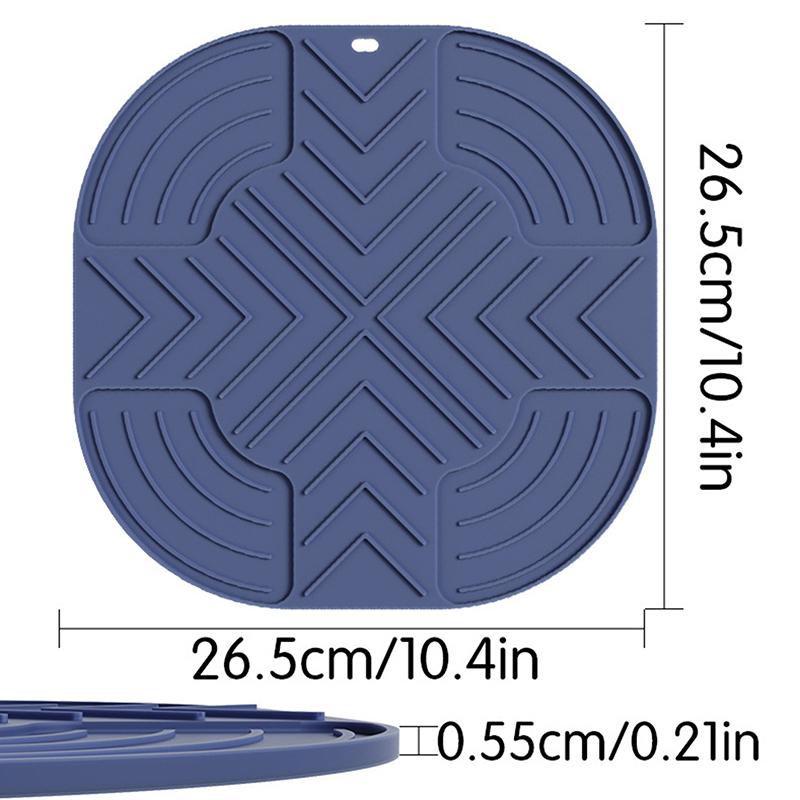 Air Fryer Trivets Silicone For Ninja Crispi, Non-Slip Heatproof Pads For For Ninja Crispi Airfryer Accessories