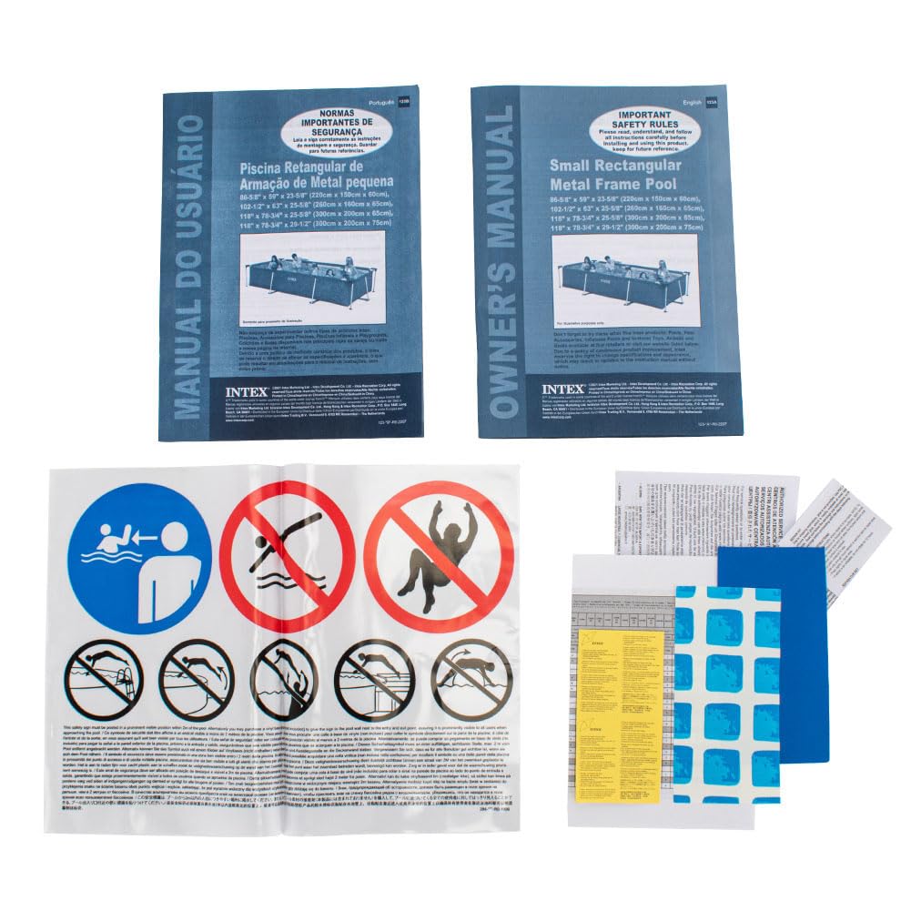 Intex X X Rectangular Frame Pool 86" 59" 23" [item]