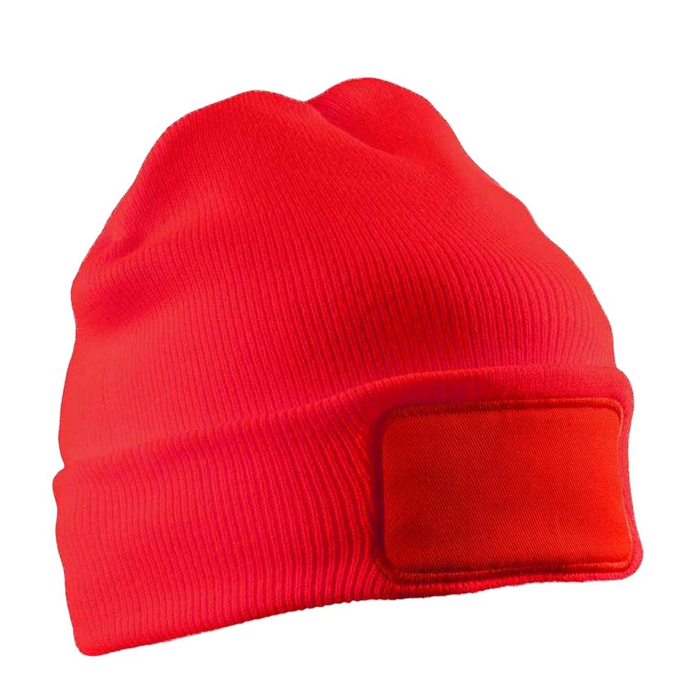 Result Genuine Recycled Printers Double Knit Recycled Beanie