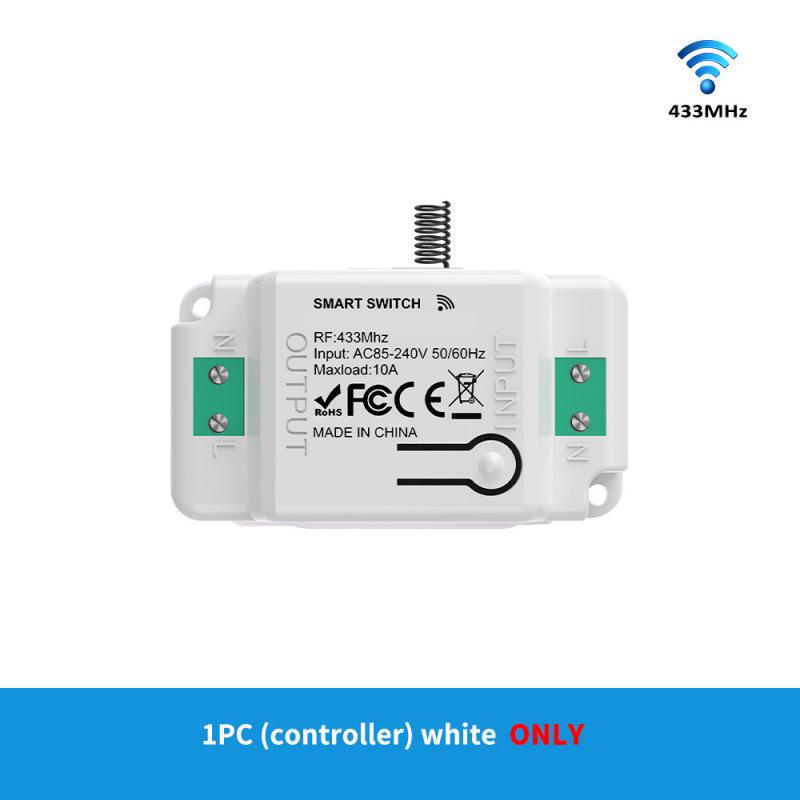 Graffiti Smart WiFi+RF433 Remote Control Switch, Alexa-Compatible On-Off Device.