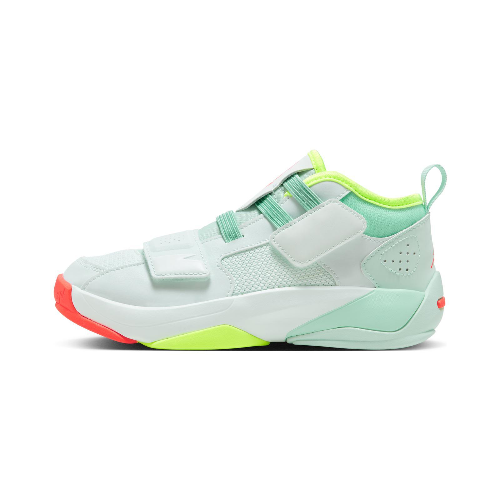 

Jordan Zion 2 Barely Green Zion 2 Abrasion Resistant Breathable Mid top Basketball Shoes Mint Green DO9513-367 28