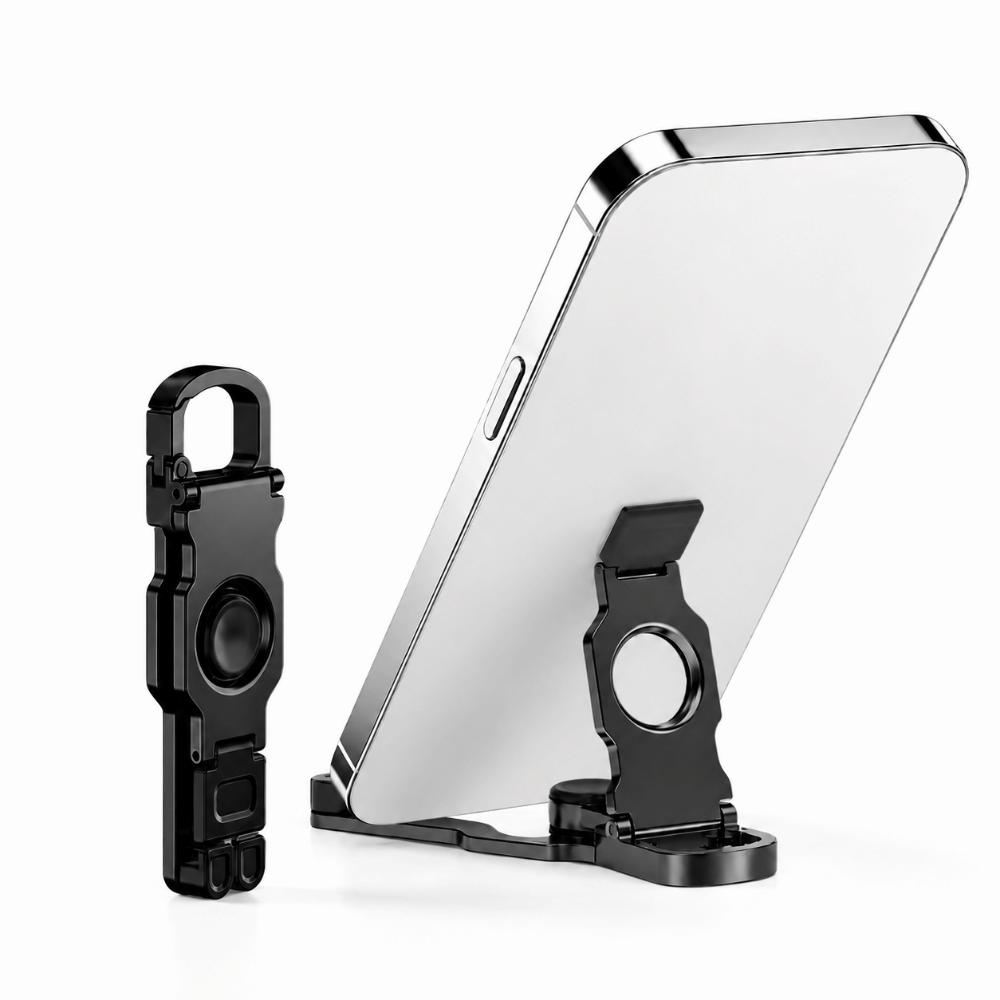 Anti-Slip Fidget Spinner Phone Stand Zinc Alloy Desktop Phone Holder New Keychain Stand Phone