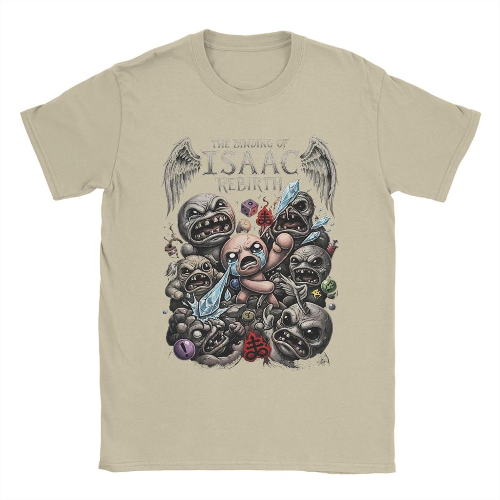 The Binding of Isaac Pixel Cotton T Shirt For Unisex Summer Vintage T Shirts Crewneck Hippie Tees Big Size Hot Sale Clothing