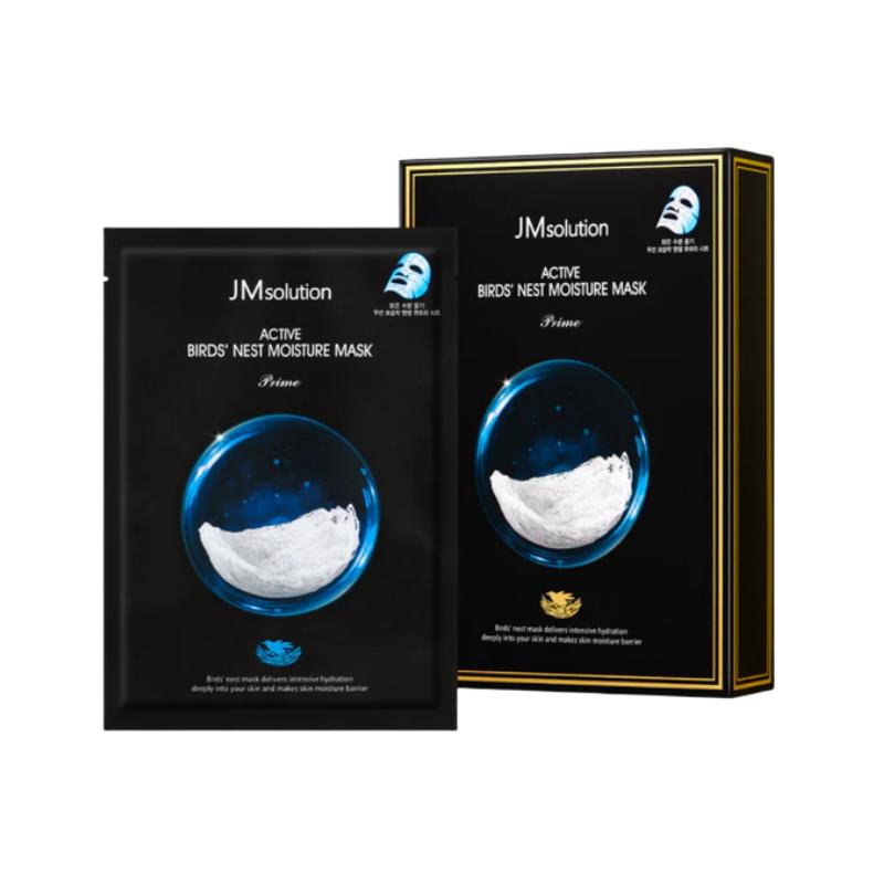 

[JMsolution] Active Bird s Nest Moisture Mask Prime 30ml (Set of 10EA) - Professional Deep Hydration & Skin Barrier Refining Care