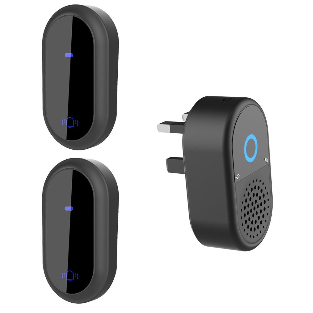 Новий бездротовий дверний дзвінок з живленням від енергії руху, висока гучність 433 МГц для складу або вулиці біля вілли