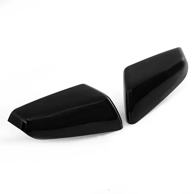 For US Chevrolet Equinox GMC Terrain 2018- Car Rearview Side Mirror Cover Wing Cap Exterior Door Housing Shell Trim ABS