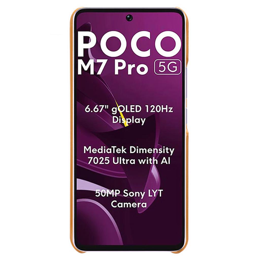 Pro Xiaomi Poco M7 Pro 5G Pouzdro Textura telete PU Kůže Tvrdý PC Ochranný Kryt na Telefon