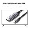Cabo Adaptador UGREEN MM142 50571 USB-C para HDMI Conversor de Vídeo 4K 60Hz para Telefone/Computador/TV