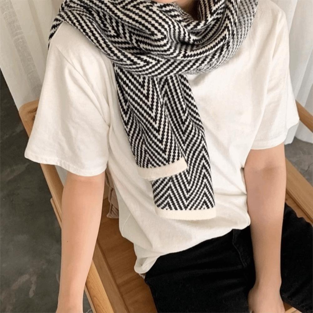 Plush Winter Cashmere Scarves with Button Long Shawl Soft Imitate Cashmere Scarf  Girl