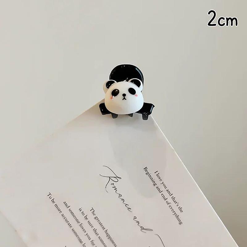 

1/2 шт. мультяшная панда мини заколка для волос для женщин и девочек милые сладкие животные волосы когти изысканные аксессуары для волос подарки