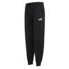 Puma Knitted Sweatpants Unisex Black Moderate Cuffed Pants 678007-01