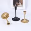 Antique Styles 3Piece Iron Candle Holders Stand Set Intricate Carving Design For Living Room Centerpieces Gift