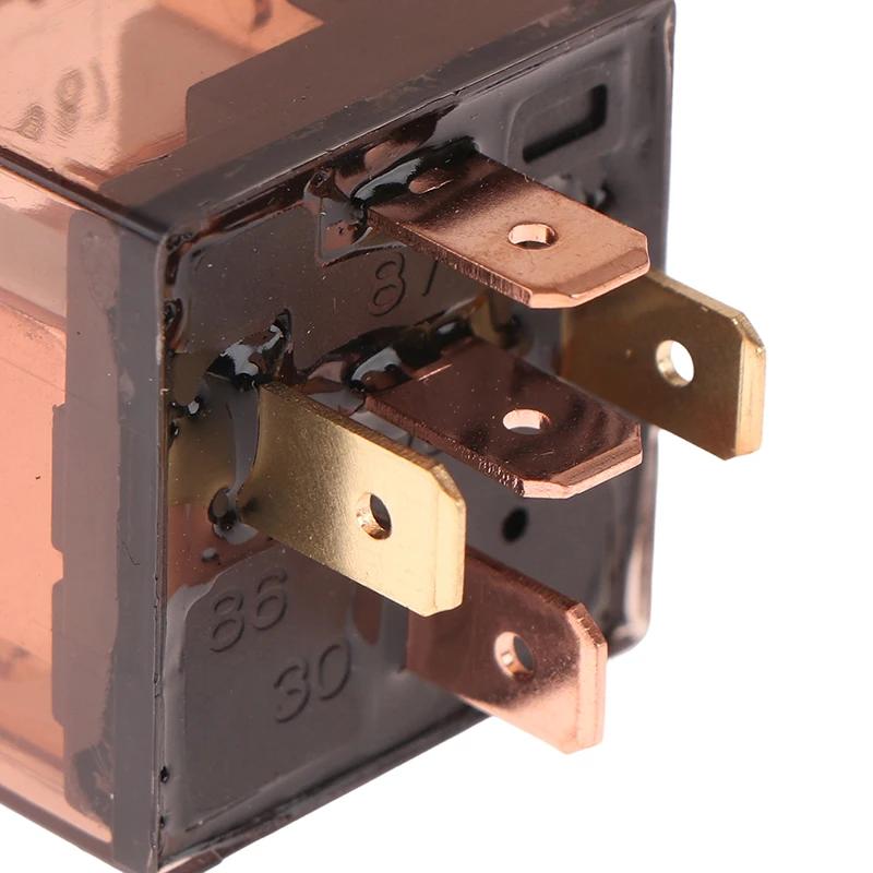 DC 12V 24V Waterproof Automotive Relay 4Pin 5Pin SPDT Car Control Device Relays 40A 60A 120A Car Relays High Capacity Switching