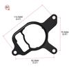 Vakuumpumpe gjenoppbygge tetningssett Pakning kompatibel for VW 2,5 L Jetta Beetle Passat Rabbit Golf 07K145100C Ikke mer lekkasjebytte