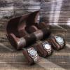 Watch Box Men and Women Watch Box Men and Women Multifunctional 3 Grids Leathers Storage Case Wrist Watch Boxes Gift Box