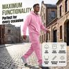 Men's 2-Piece Outfit Set, Hooded Sweatshirt and Cargo Straight Leg Pants, Casual Streetwear