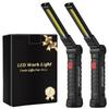 Portable COB LED Flashlight USB Rechargeable Work Light with Magnetic Base Hanging Lamp 5 Modes 360° Rotate Camping Torch